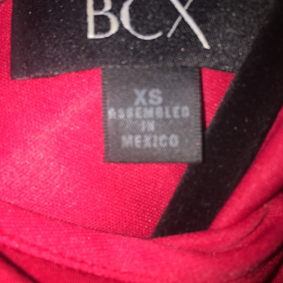 BCX Red Blouse with Beaded Back - Picture 4 of 4